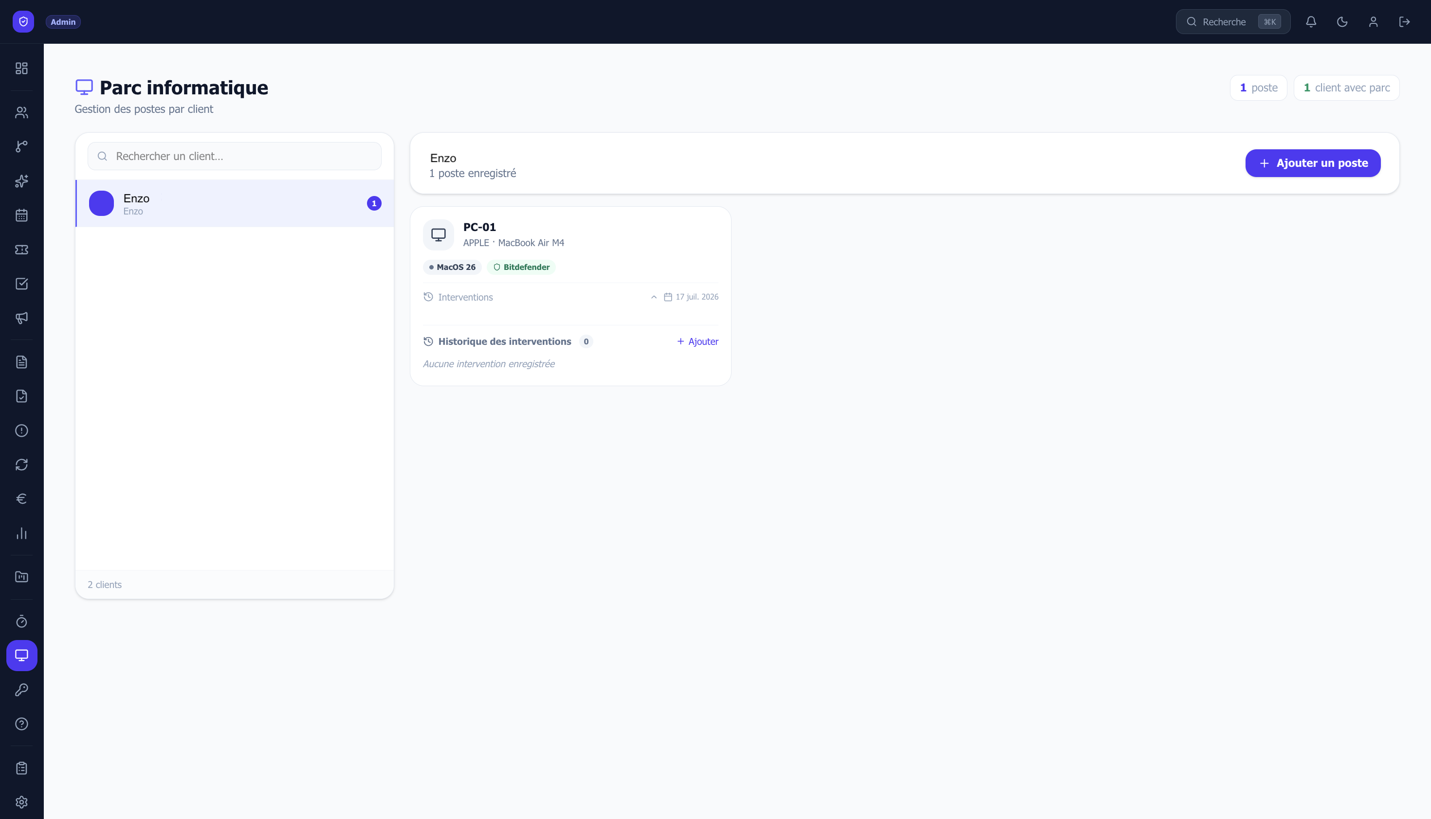 CRM Back-Office ESN screenshot 4